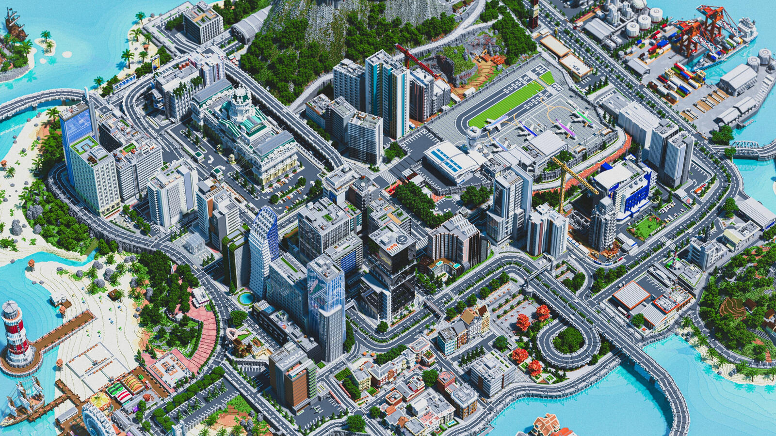 Build a sprawling metropolis with diverse districts