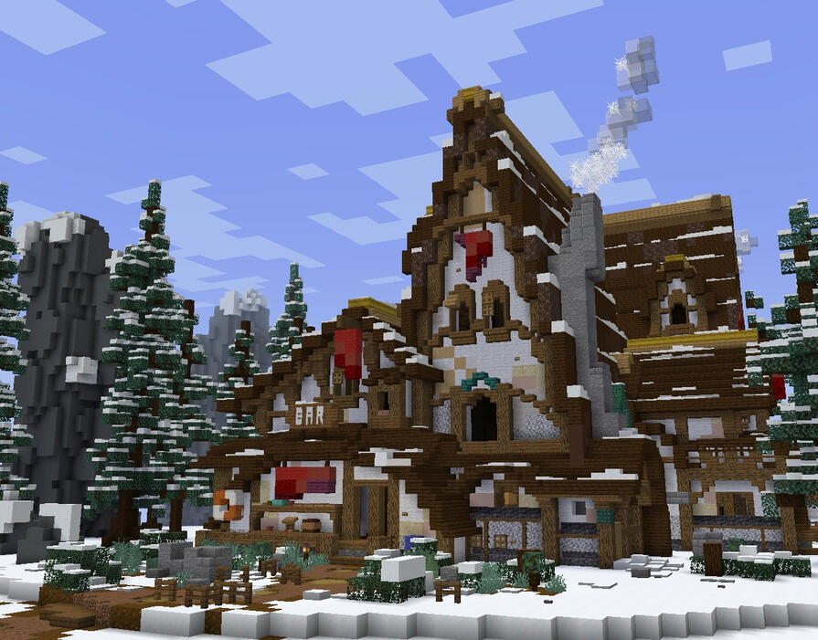 A rugged Viking cabin with a thatched roof and a wooden walls