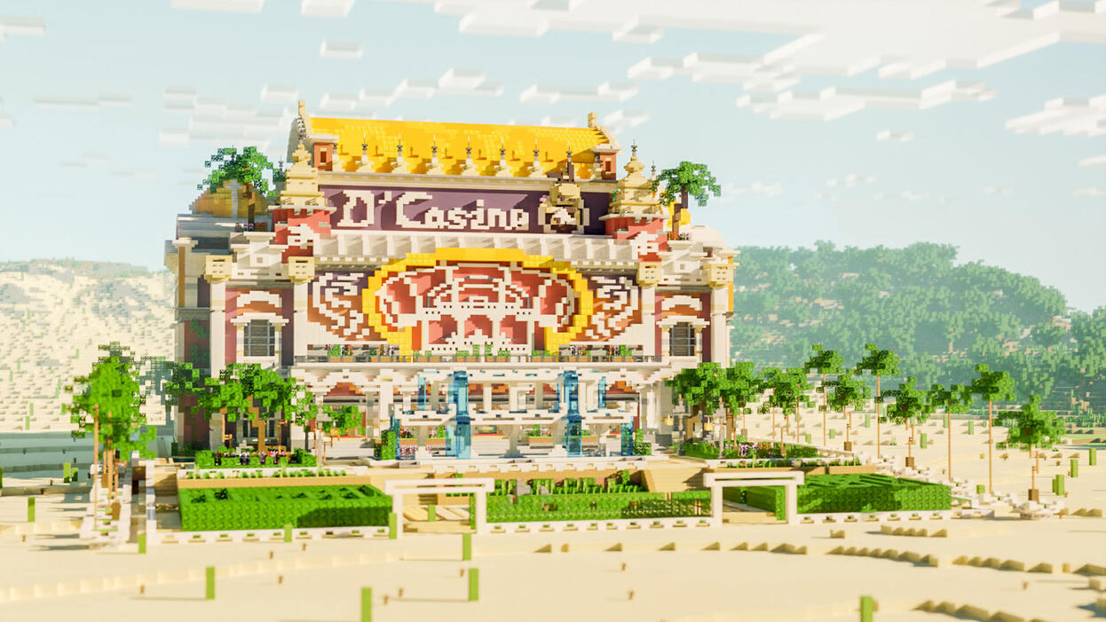 A grand Casino build with a striking facade