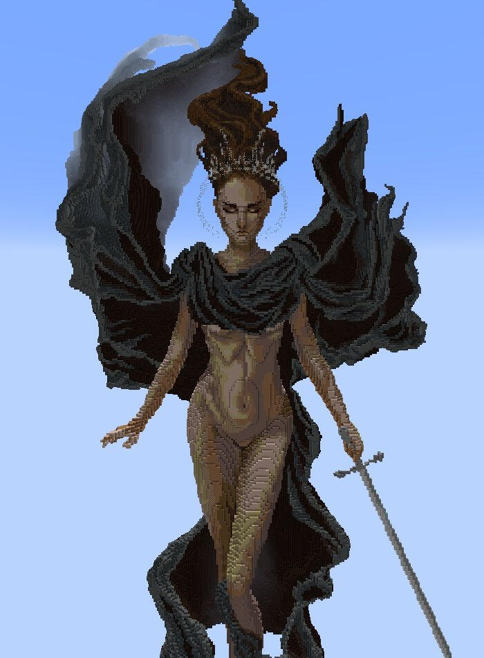 Breathtaking Lady by the lake by Dianna van Diamme build